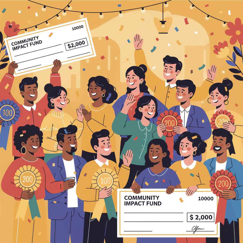 Grant writing community celebration