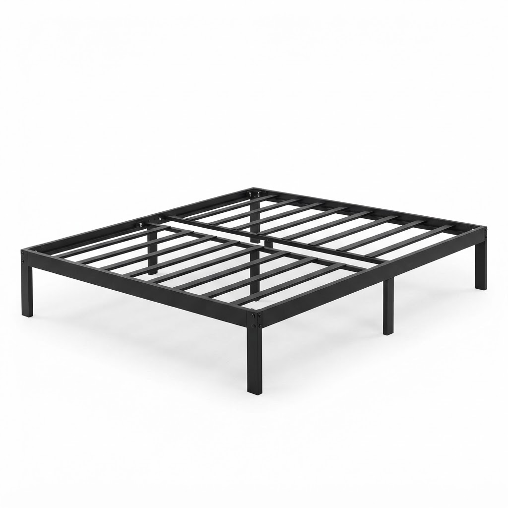 Zinus Lorelai 14 Inch Metal Platform Bed Frame, Queen