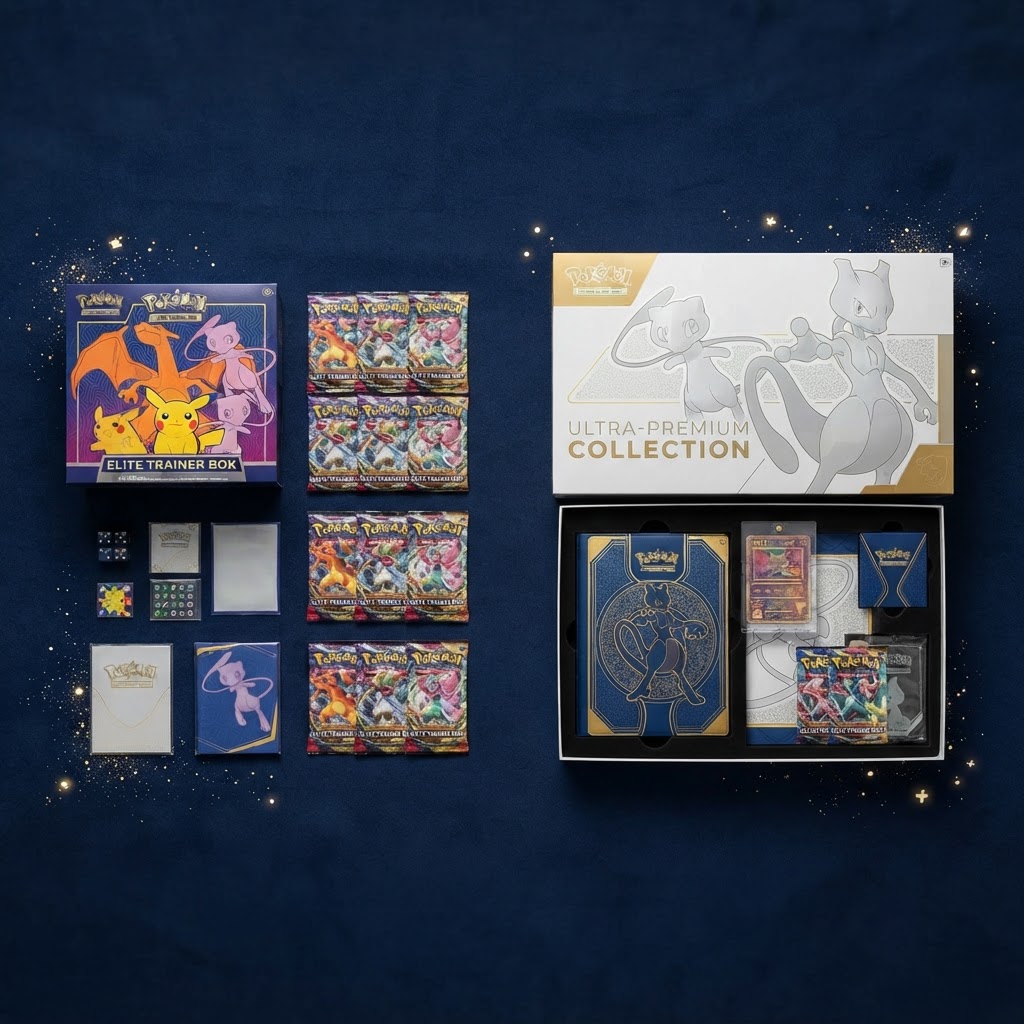 Pokémon 30th Celebration ETB vs. Ultra-Premium Collection: Product Format Comparison