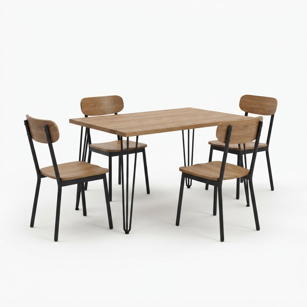 Best Choice Products 5-Piece Dining Table Set