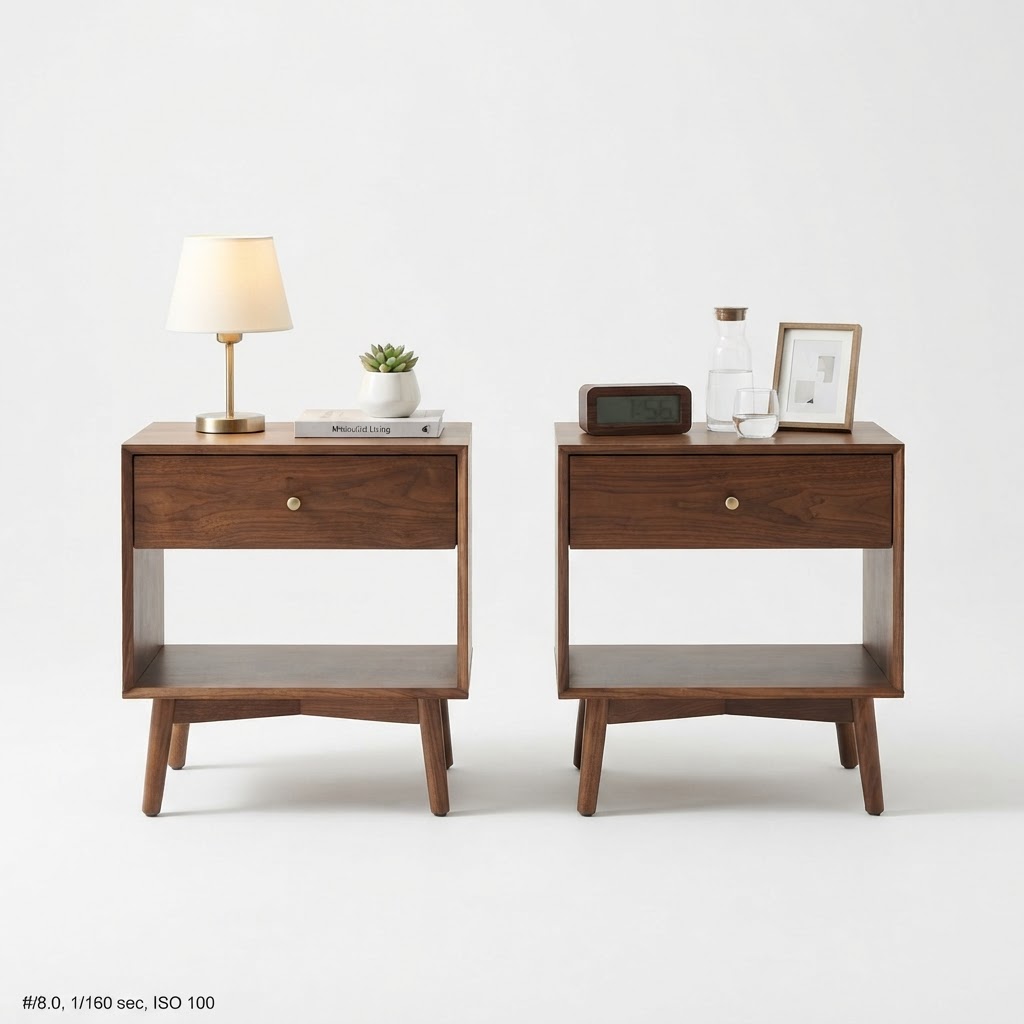 GreenForest Nightstand Set of 2