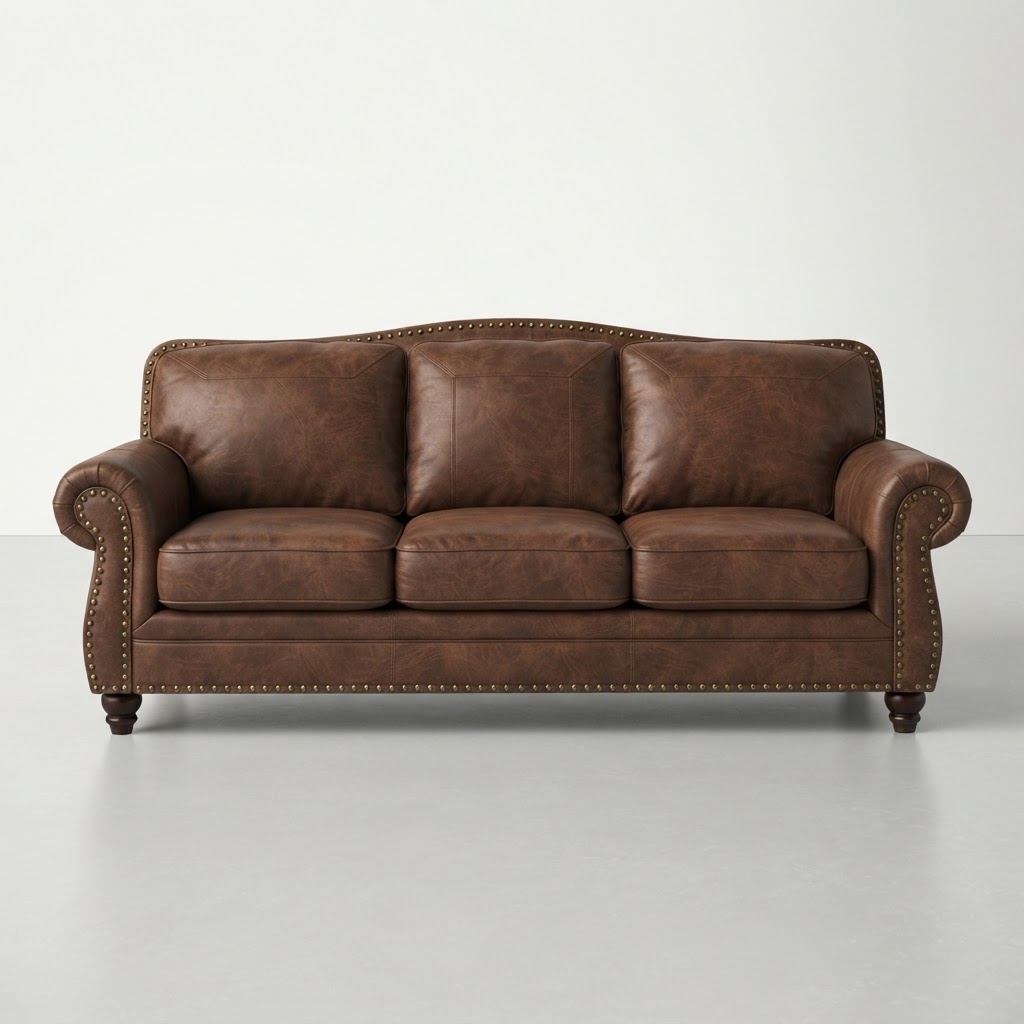 Signature Design by Ashley Larkinhurst Faux Leather Sofa