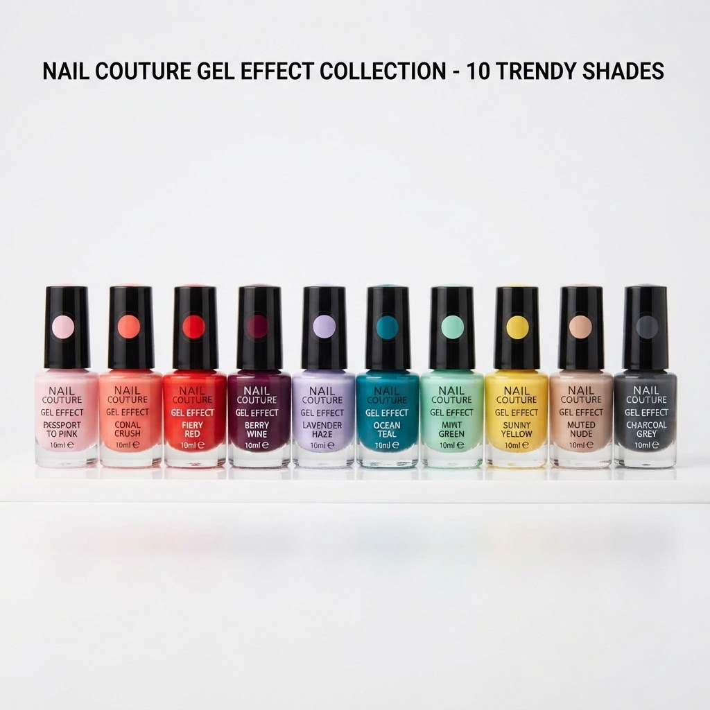 Nail Polish Set Gel Effect