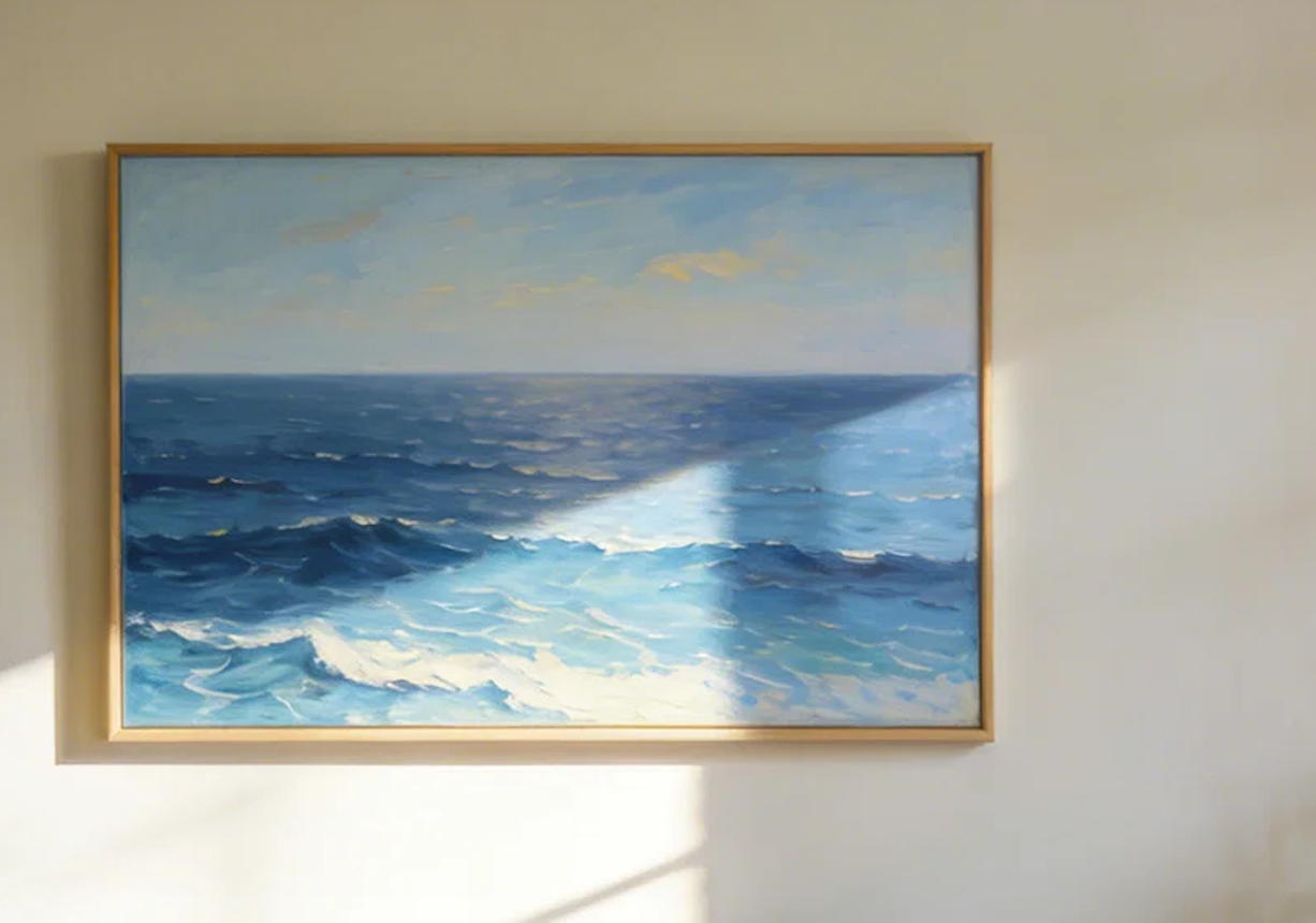 Artwork protected from fading with window film