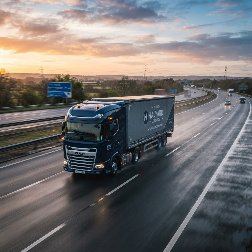HGV on the road