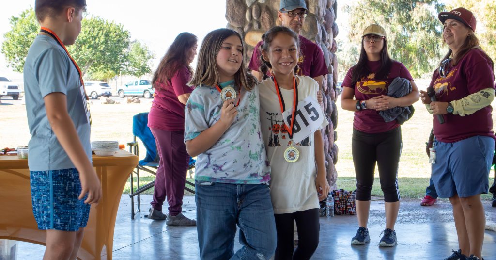 Desert Juggernauts youth athletes at triathlon training Bullhead City