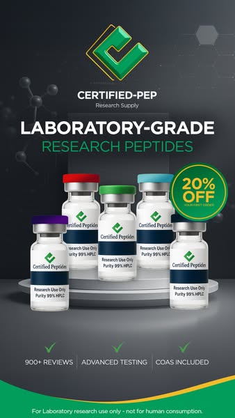 Laboratory-grade research peptides · 4:5
