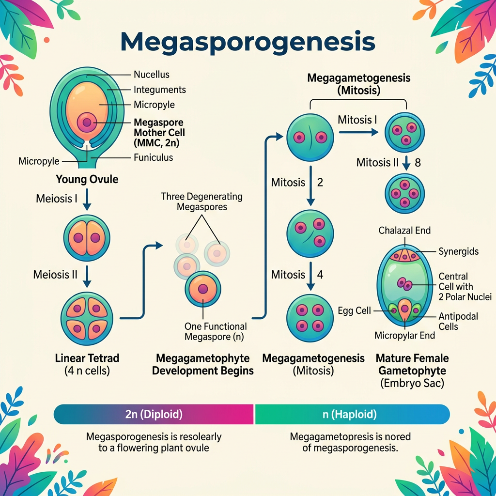 How to Master Megasporogenesis for NEET 2026 Biology