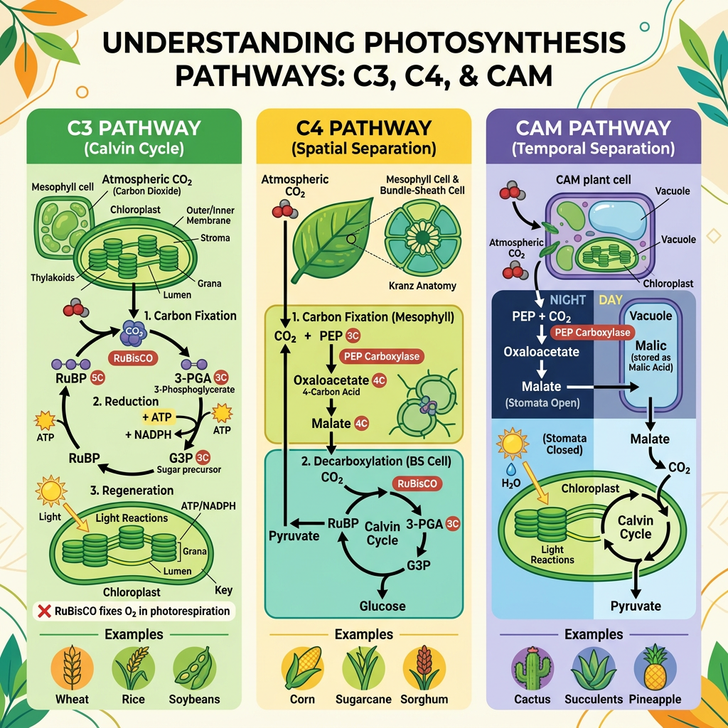 Photosynthesis Pathways Explained for NEET 2026 Students