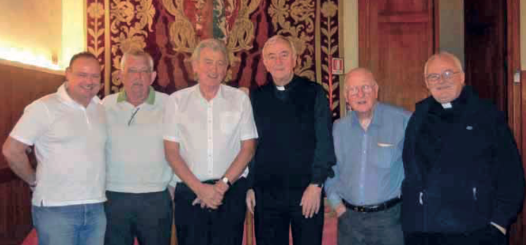 North Merseyside Newman Circle members with Cardinal Nichols in Rome