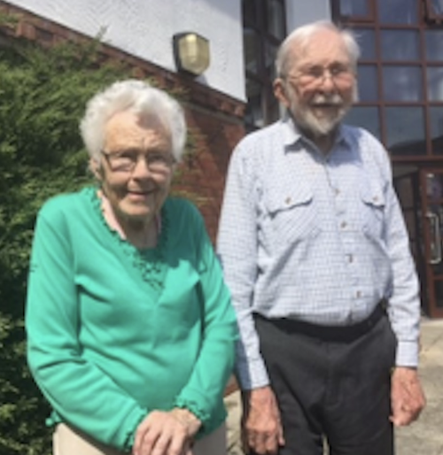Frank and Hilda in 2018