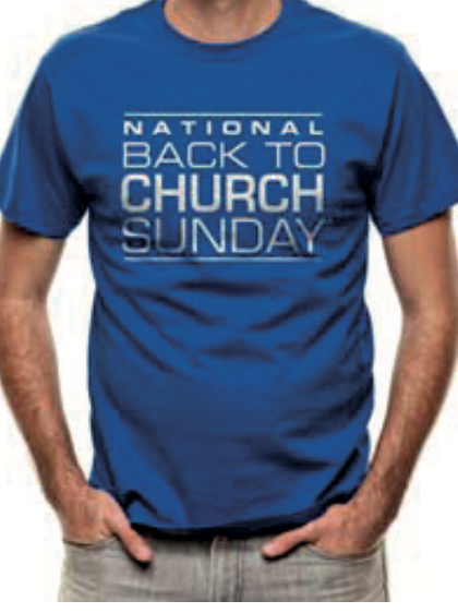 National Back to Church Sunday t-shirt