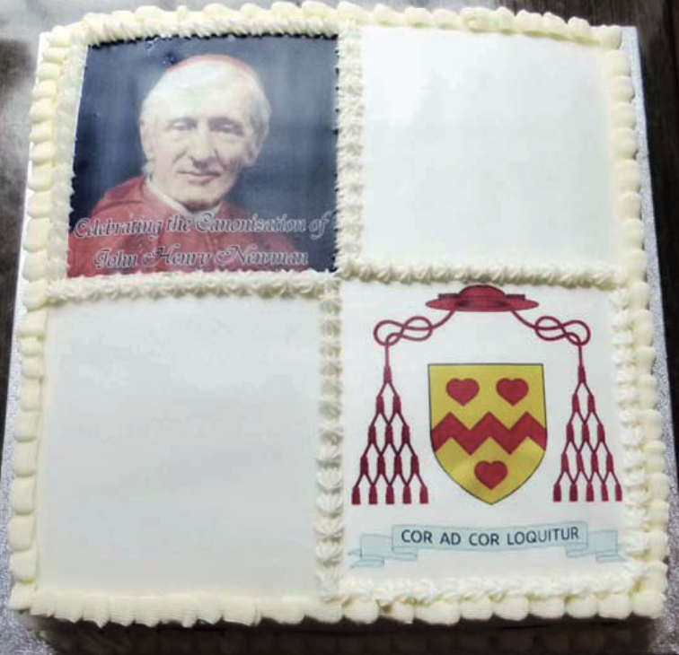 Herts Circle's canonisation cake