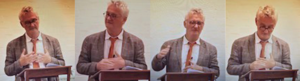 Brendan Walsh speaking