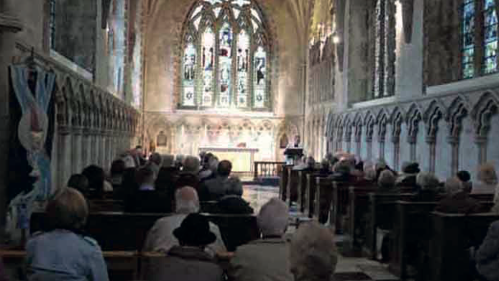Mass in the Lady Chapel, St Albans Cathedral