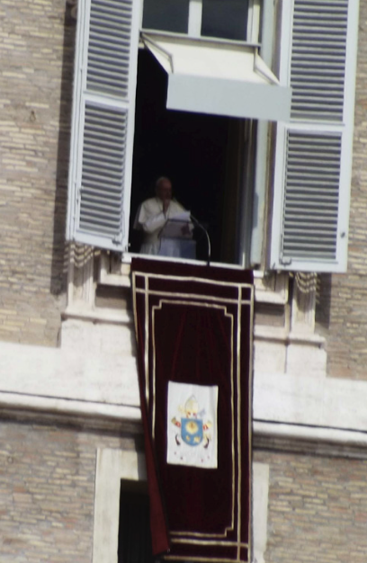 The Pope at his window