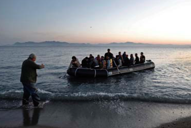 Syrian refugees in Greece
