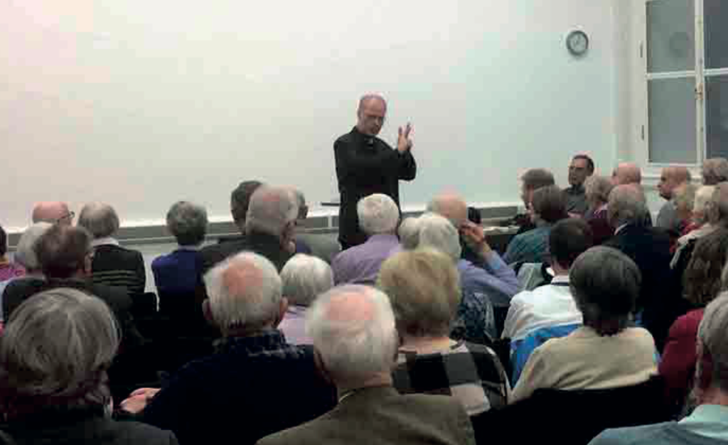 Damian Howard SJ addressing the Manchester Newman Lecture