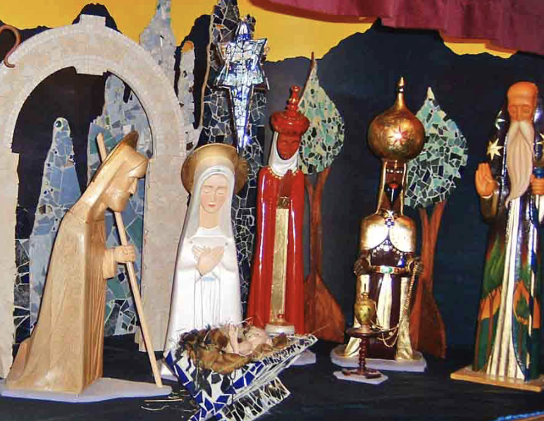 The arrival of the Three Wise Men