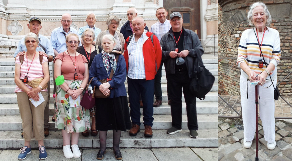 The pilgrimage group
