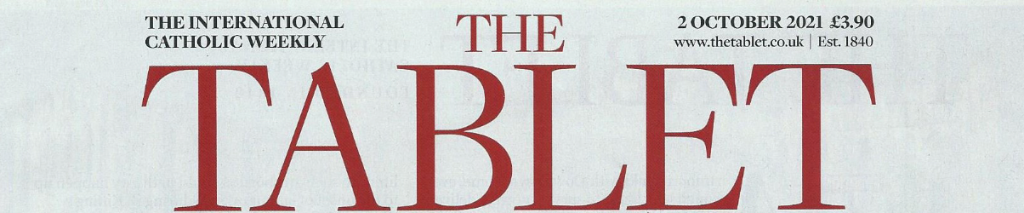 The Tablet masthead