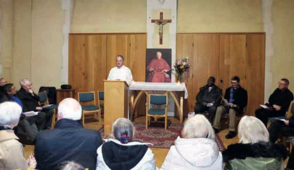 Ecumenical service in the Newman chapel, St Benedict's, Ealing