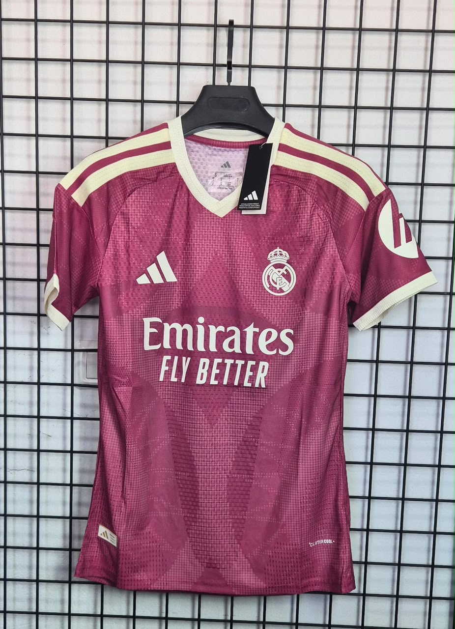 Real Madrid Maroon Jersey