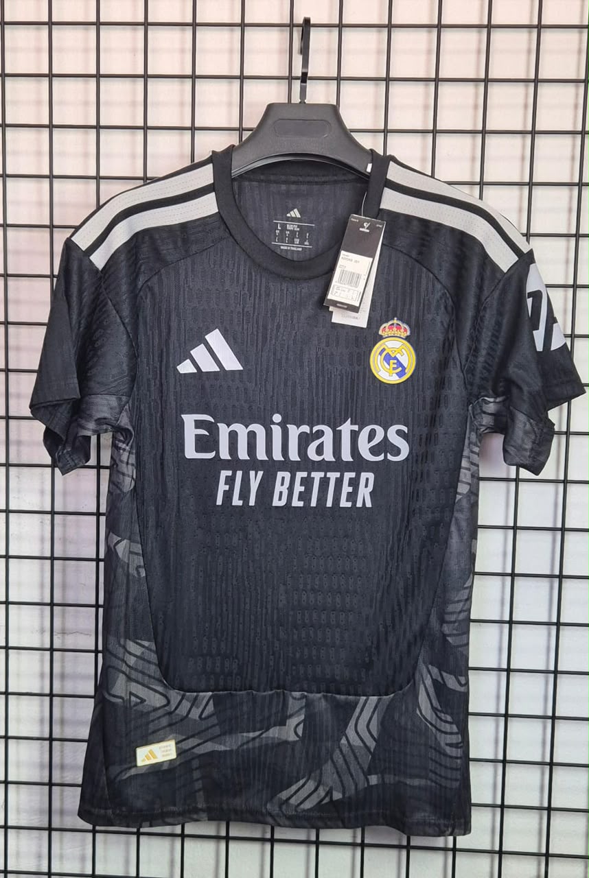 Real Madrid Black Camo Jersey