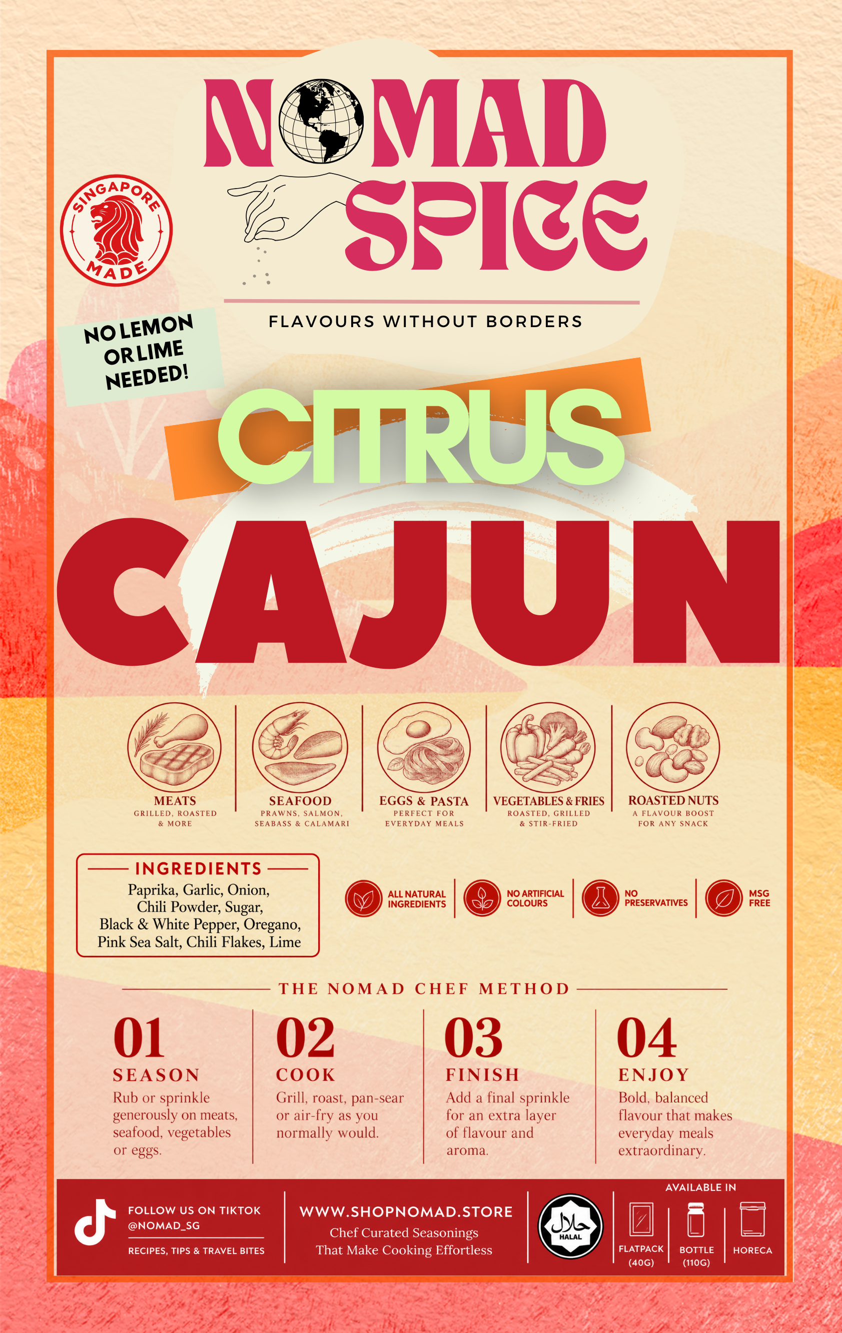 Cajun Citrus Seasoning
