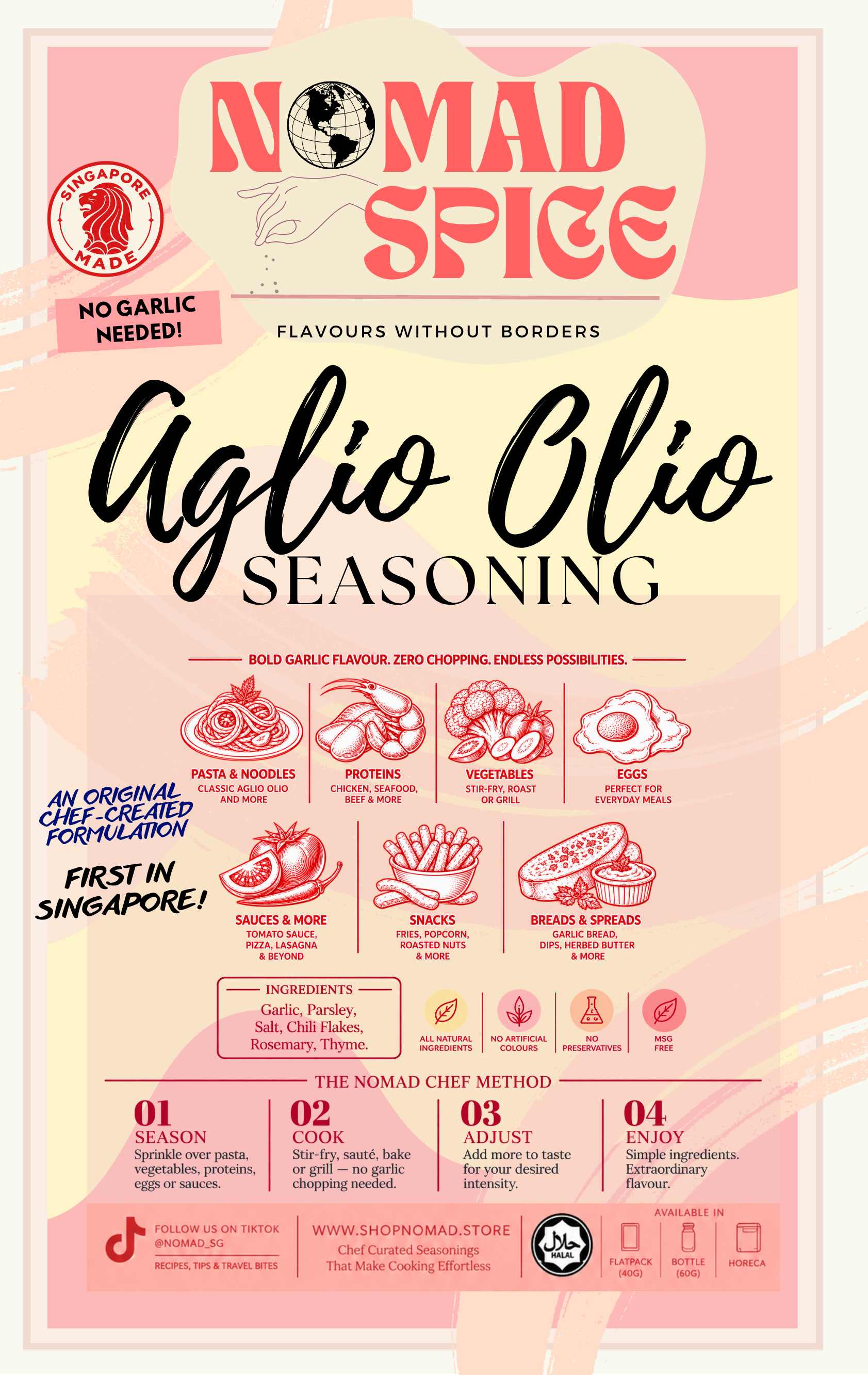 Aglio Olio Seasoning