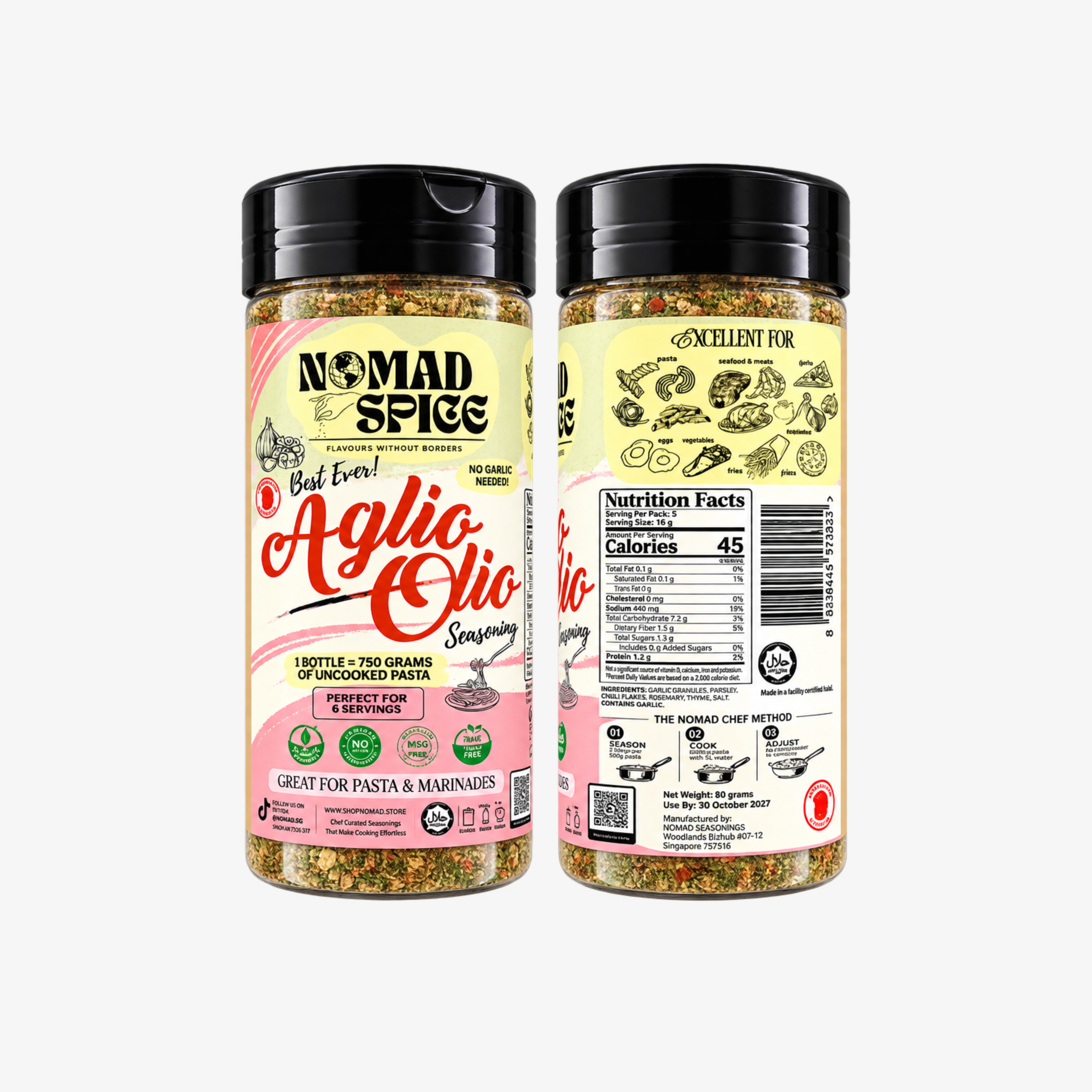 Aglio Olio Seasoning