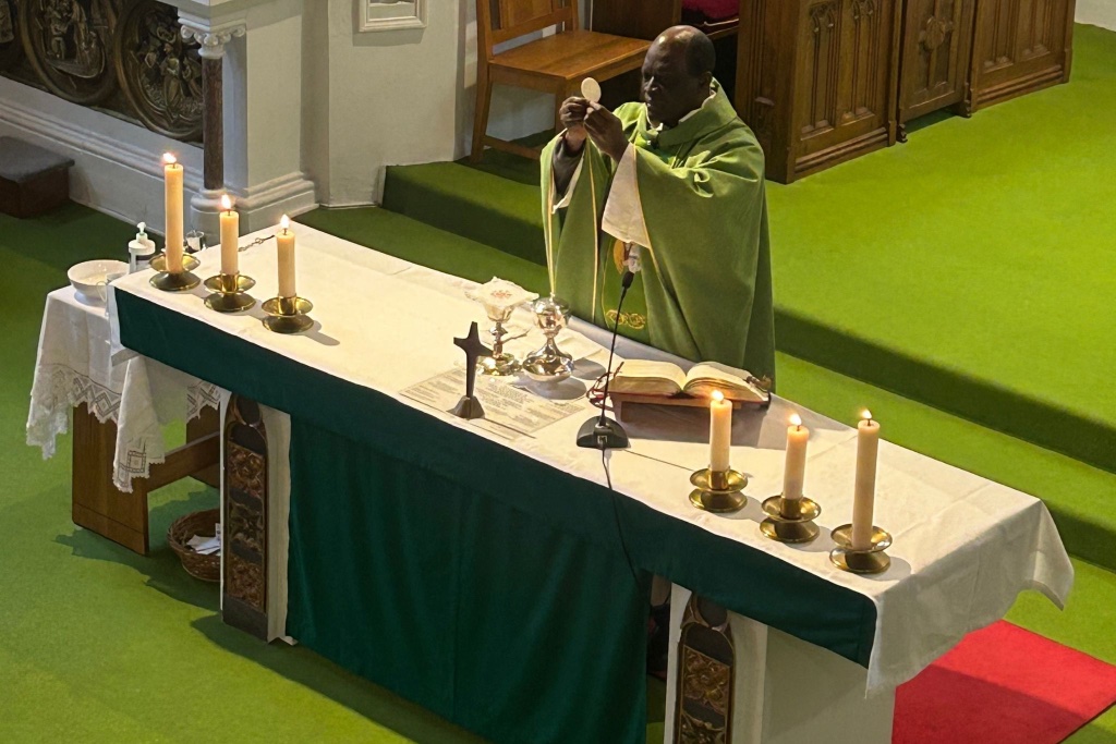 Mass at the Altar