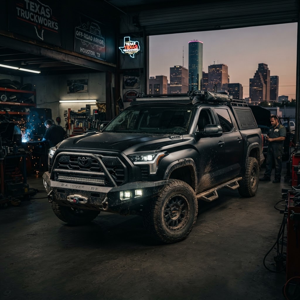 Armor Up: Why Your Houston Rig Needs More Than Just a Lift