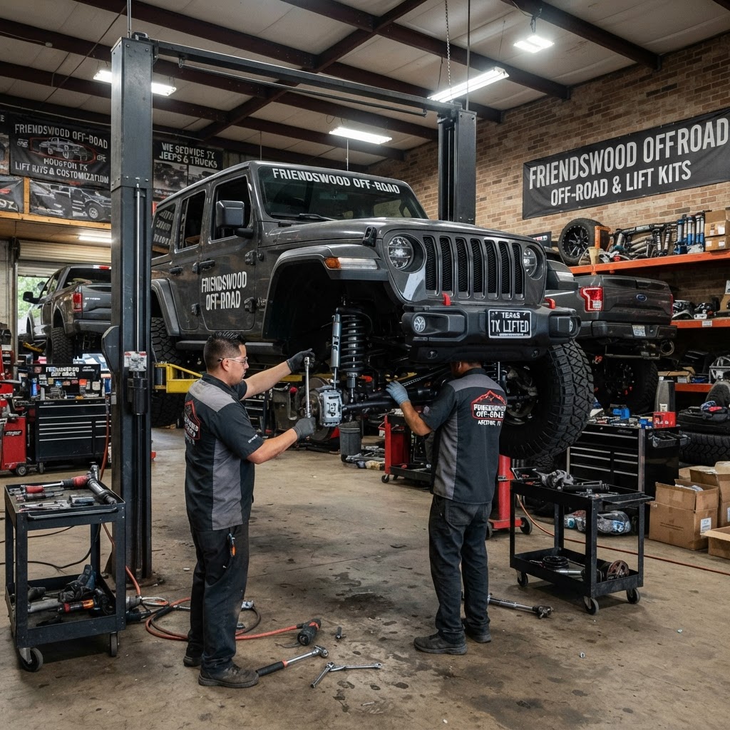 Lift Kit Installation example 1