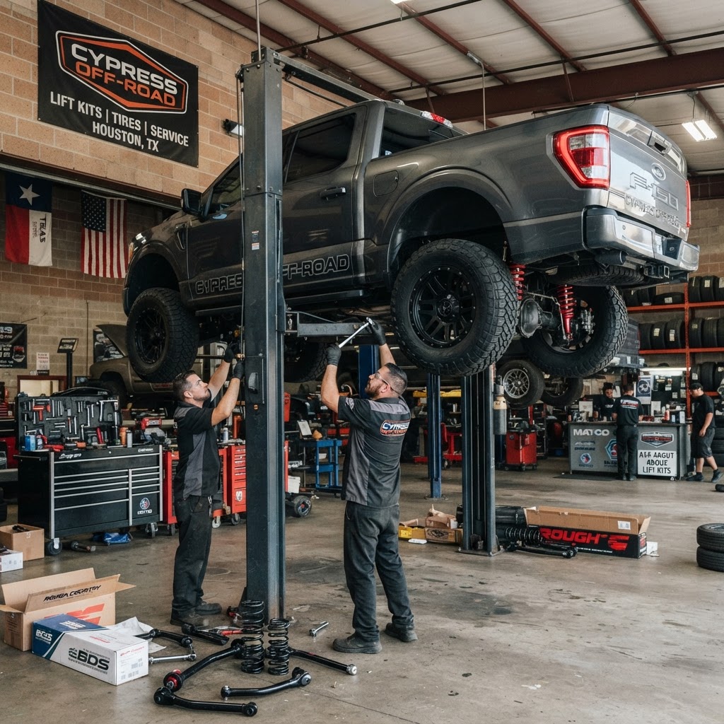 Lift Kit Installation example 2