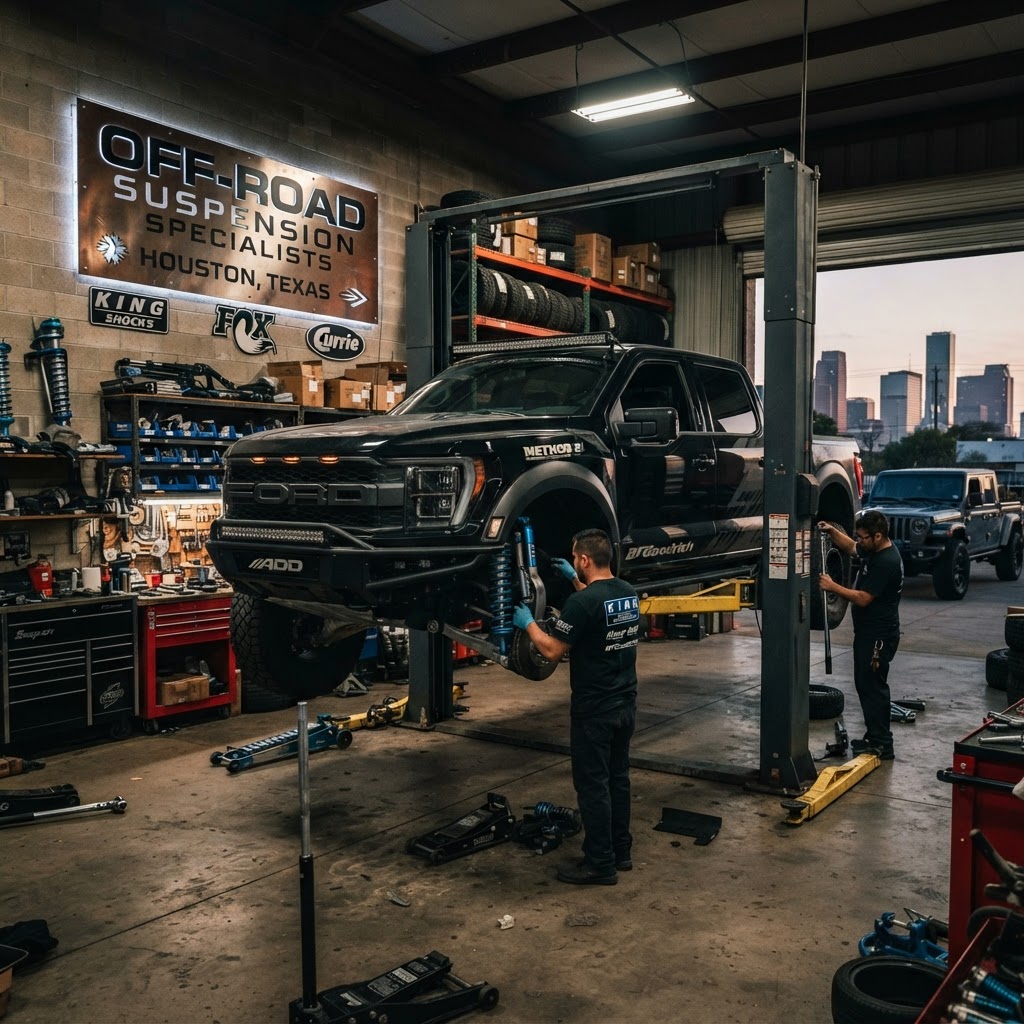 Dialed In: Why Houston’s Best Rigs Rely on Pro Suspension Tuning