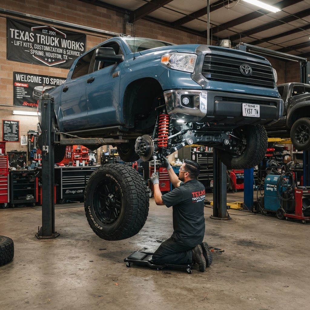 Lift Kit Installation example 2