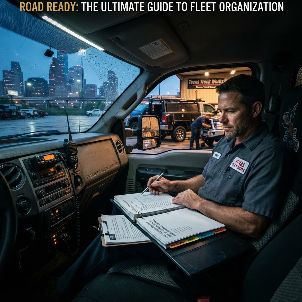 Stop the Paper Chase: Mastering Work Truck Organization in Houston