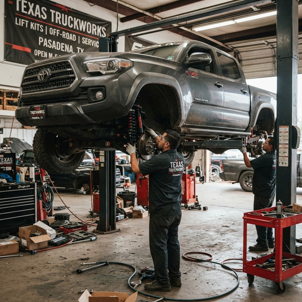 Lift Kit Installation example 2