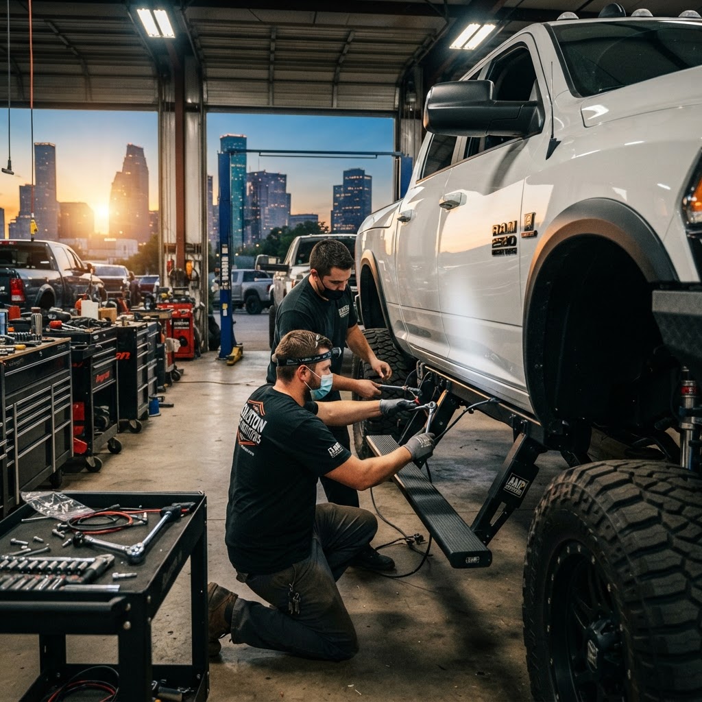 Level Up Your Rig: Why AMP Research Power Steps Are the Ultimate Houston Upgrade