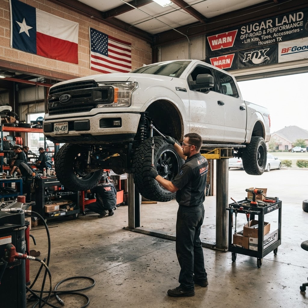 Lift Kit Installation example 2