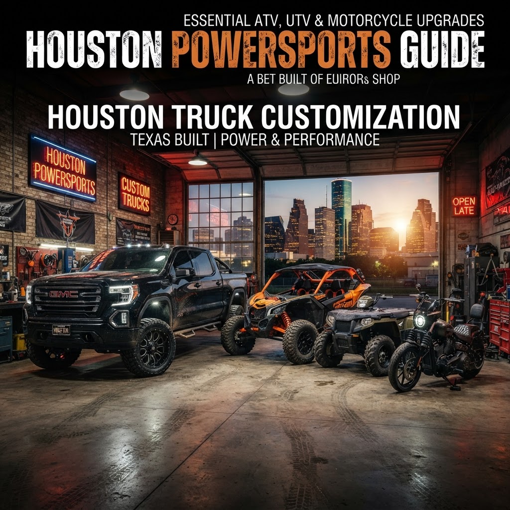 Houston Powersports Guide: Essential ATV, UTV & Motorcycle Upgrades