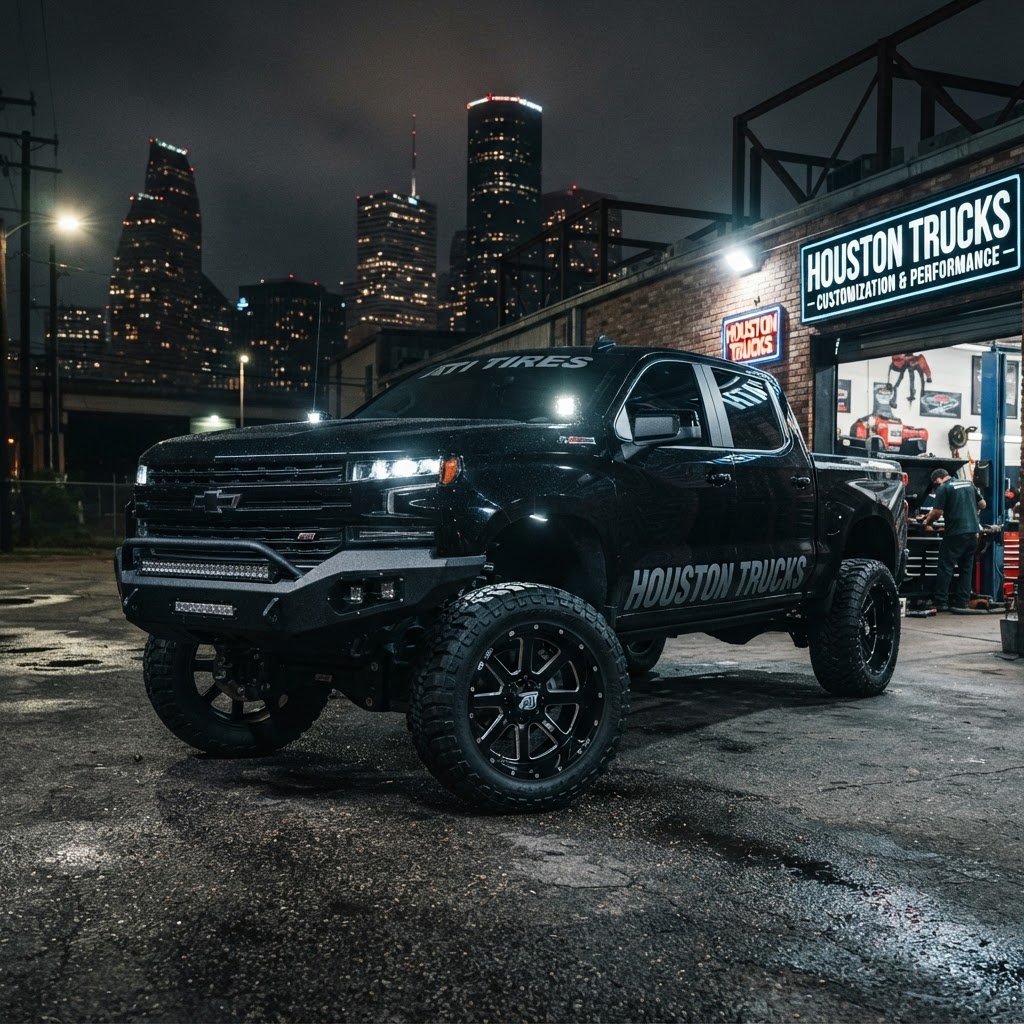 Rolling Thunder: Mastering the Houston Streets with ATI Tires and Custom Wheels
