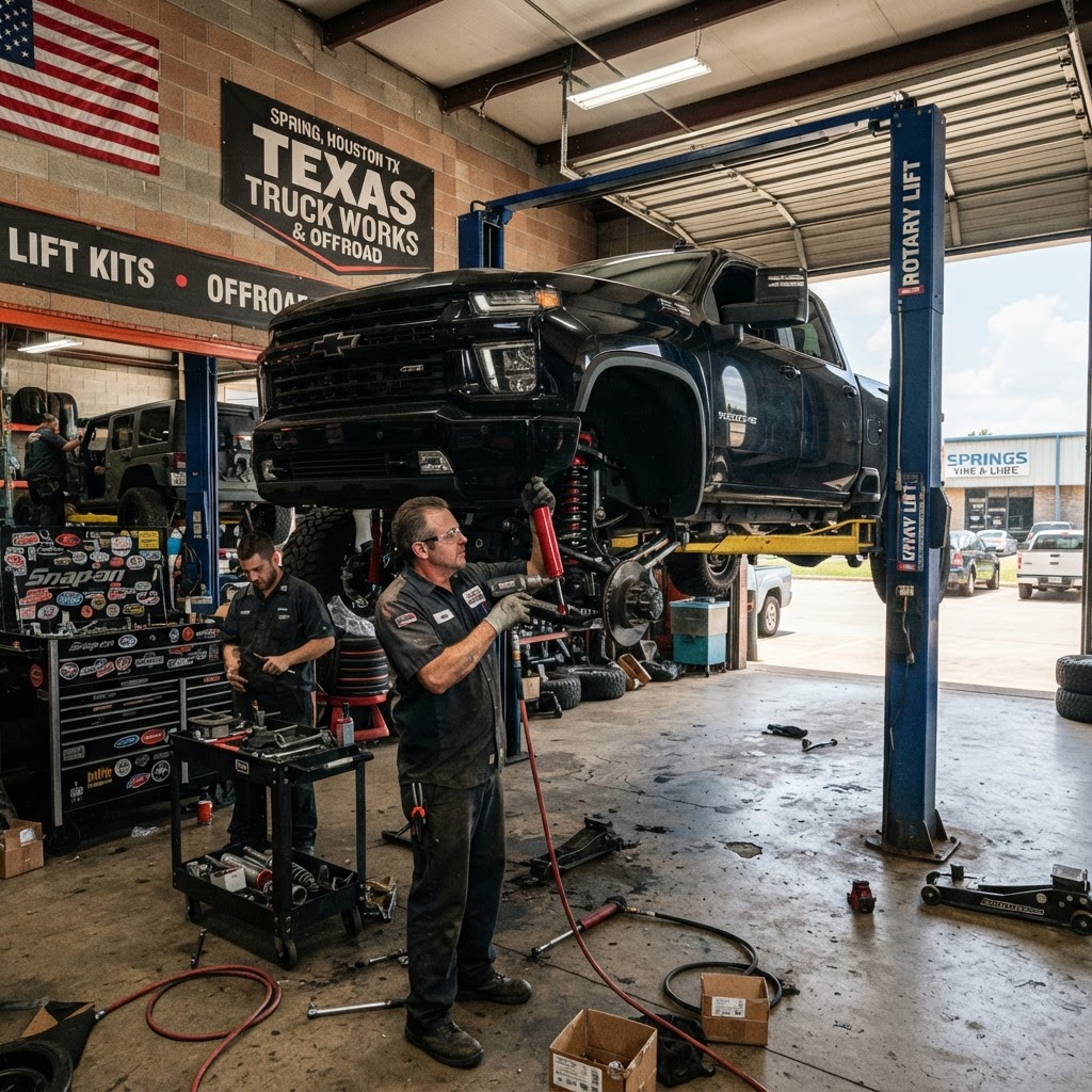 Lift Kit Installation example 1