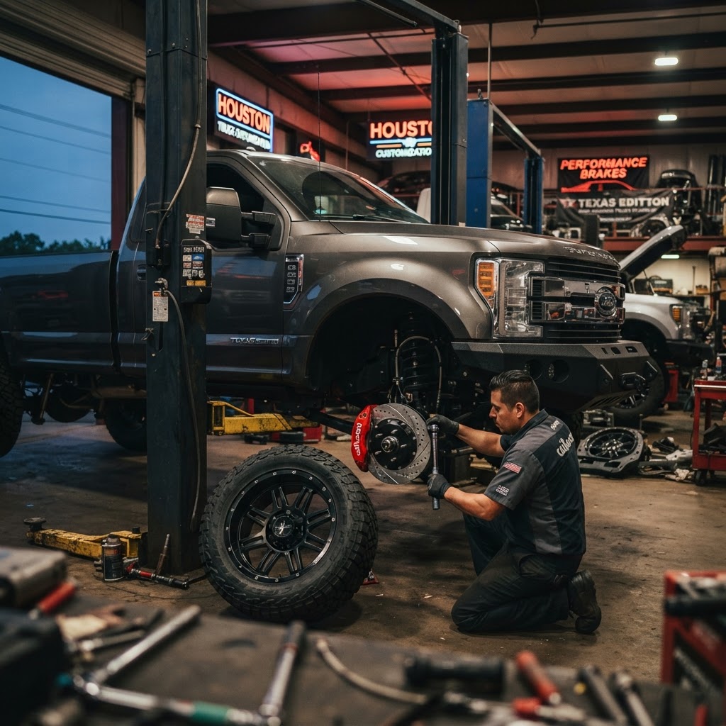 Stop on a Dime: The Ultimate Guide to Truck Brake Upgrades in Houston
