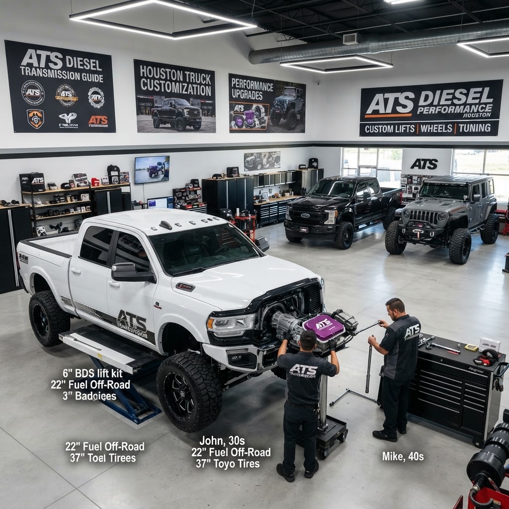 Built for the Burn: Why Your Truck Needs an ATS Transmission Overhaul