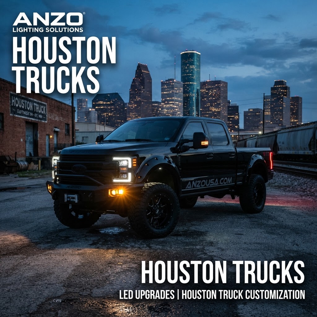 Light Up the Bayou: Why Anzo Lighting is the Ultimate Upgrade for Houston Trucks