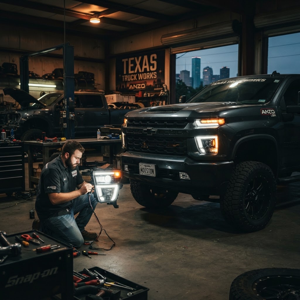 Light Up the Houston Night: Why Anzo Lighting is the Ultimate Upgrade for Your Rig