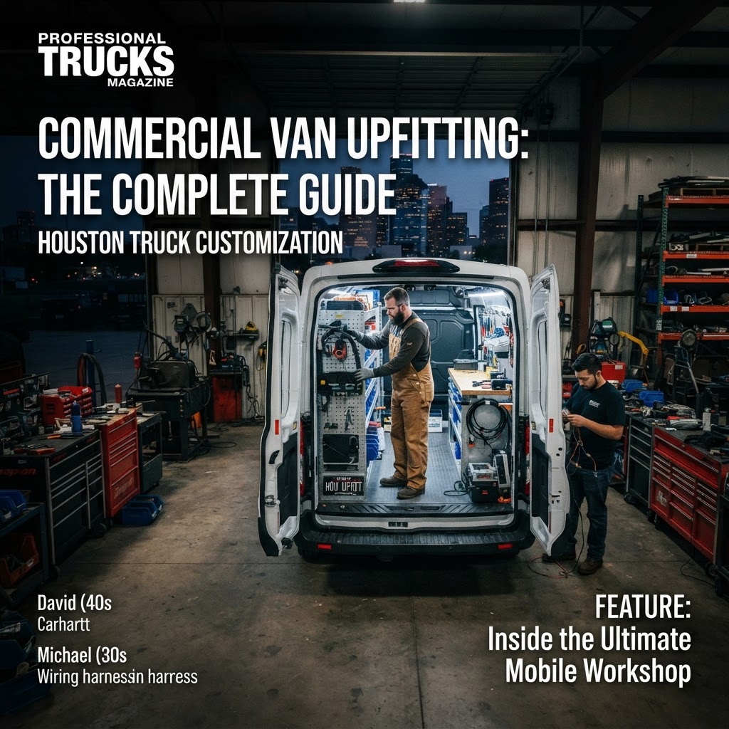 Mastering the Mobile Workspace: The Ultimate Guide to Commercial Van Upfitting in Houston