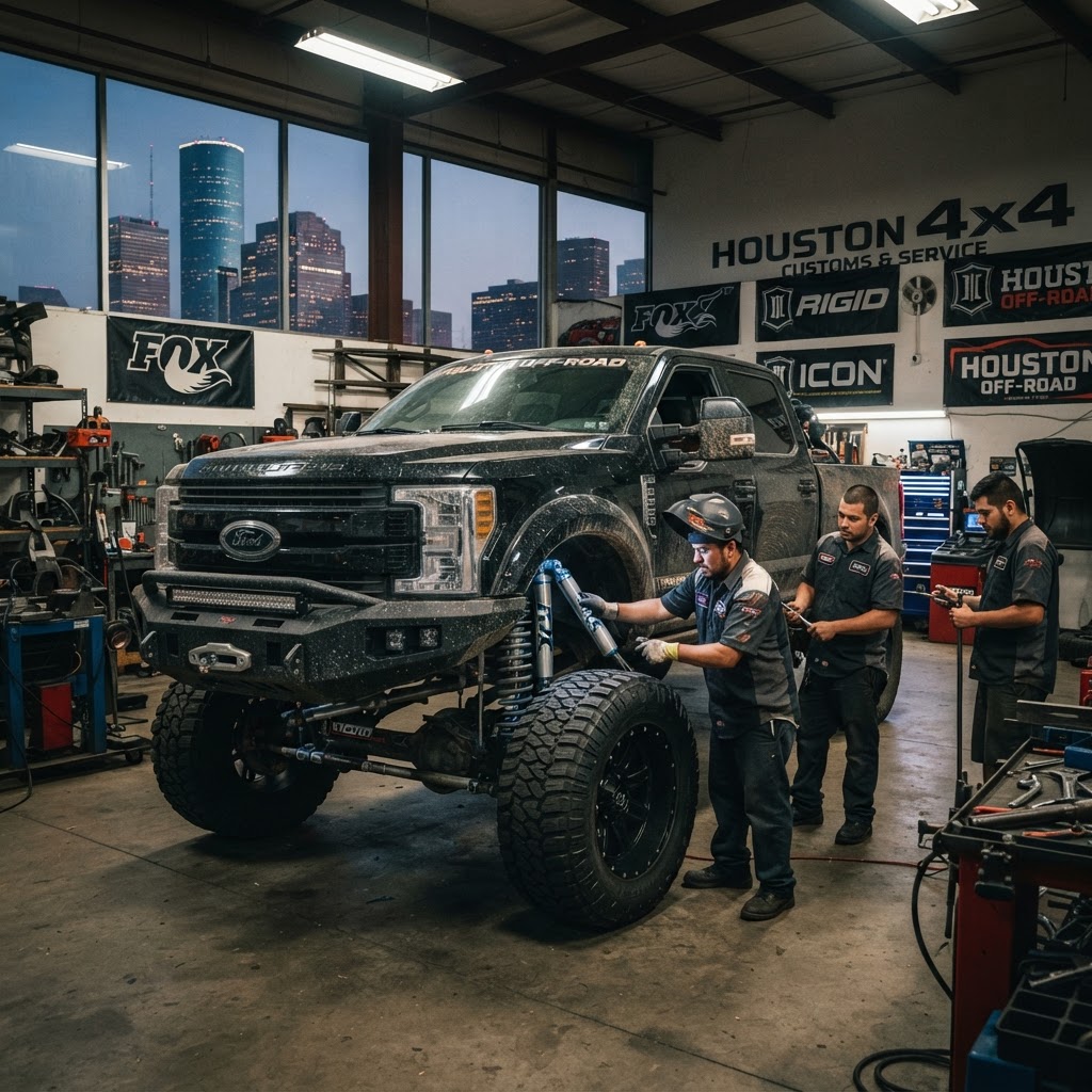 Built for the Bayou: Mastering 4x4 Customization in Houston